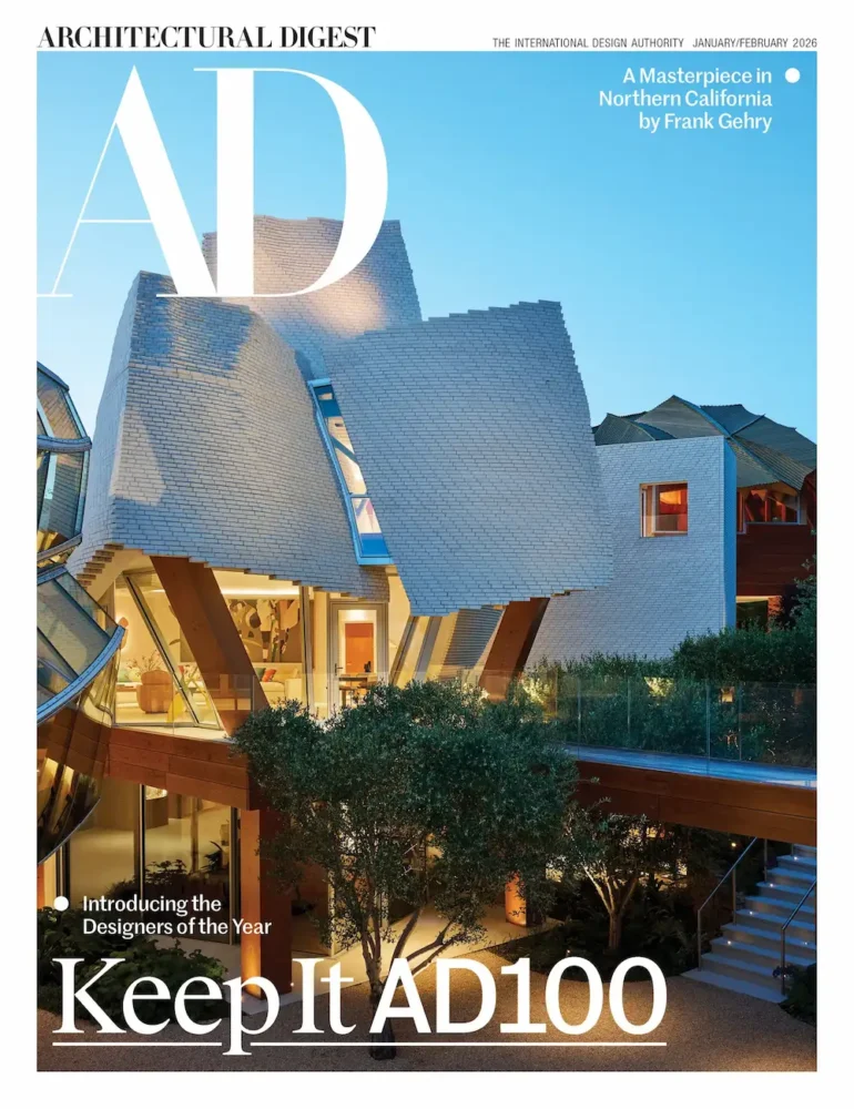 Architectural digest magazine cover image