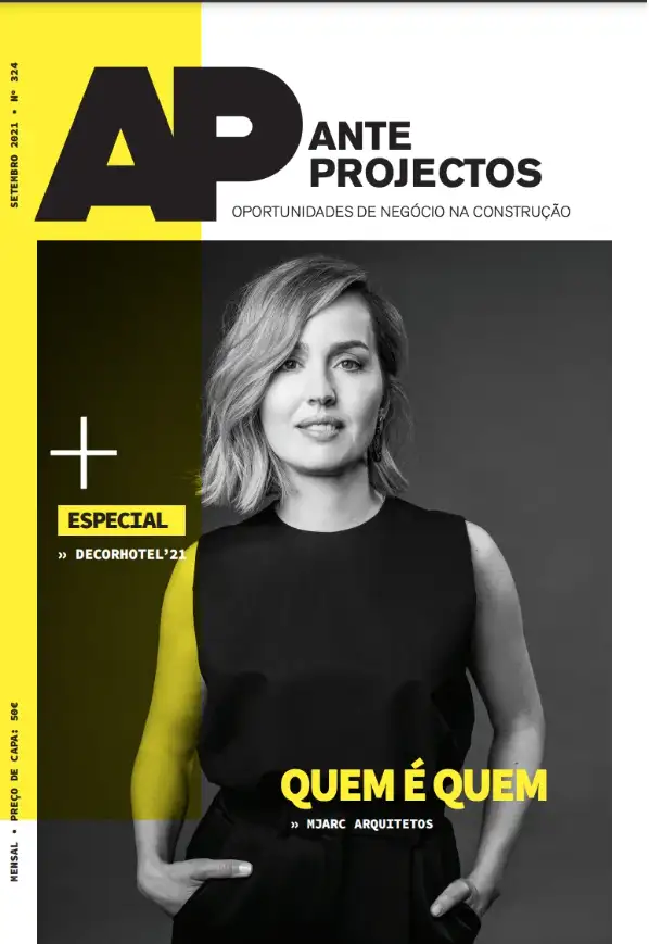 revista anteprojetos cover Arquiteta maria joão andrade