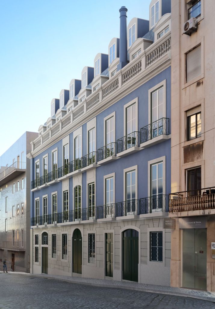 PT: Hotel Chiado Lisboa - Projeto Arquitetura - MJARC Arquitetos EN: Chiado Hotel - Architecture Project FR: Hôtel Chiado Lisbonne - Projet d'architecture