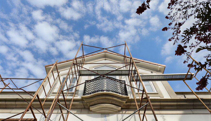 Reabilitação de edificio em santa marta de penaguião