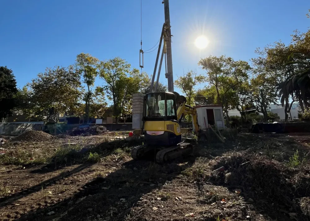 land site preparation for construction, mjarc project