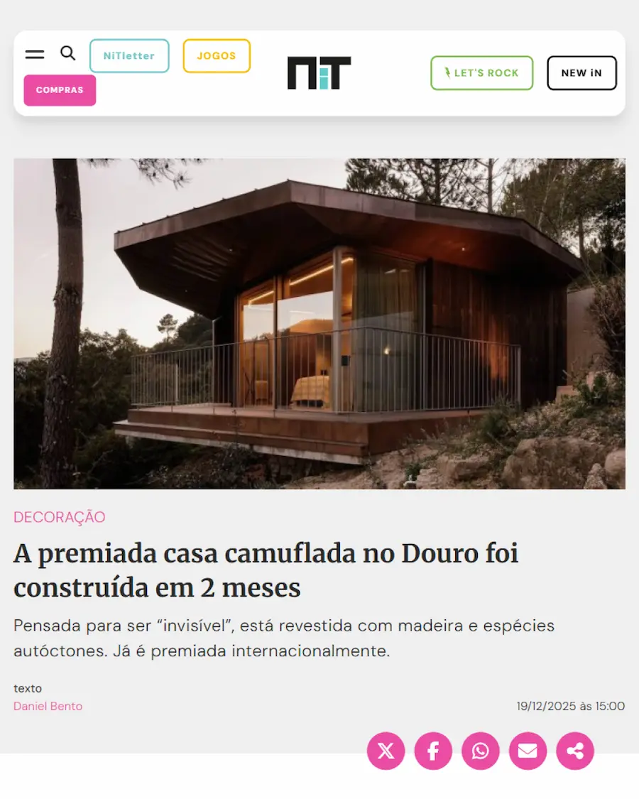 Revista NiT destaca a arquitetura verde e contextual da MJARC Arquitetos