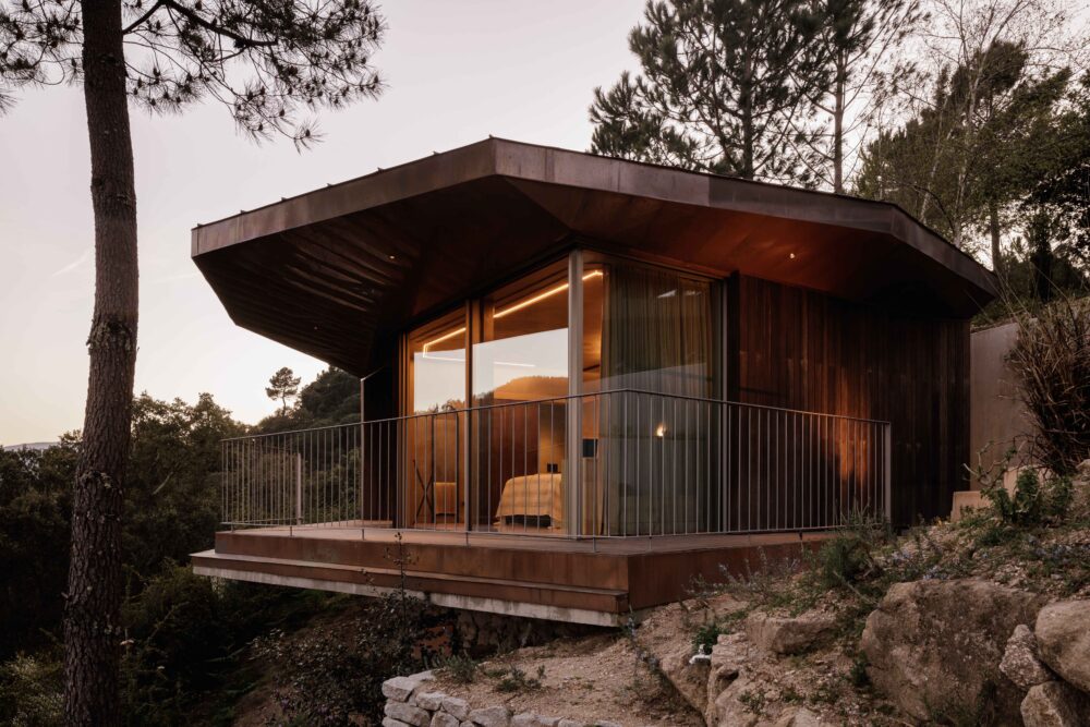 douro wood house, international award-winning architectural design by mjarc arquitetos