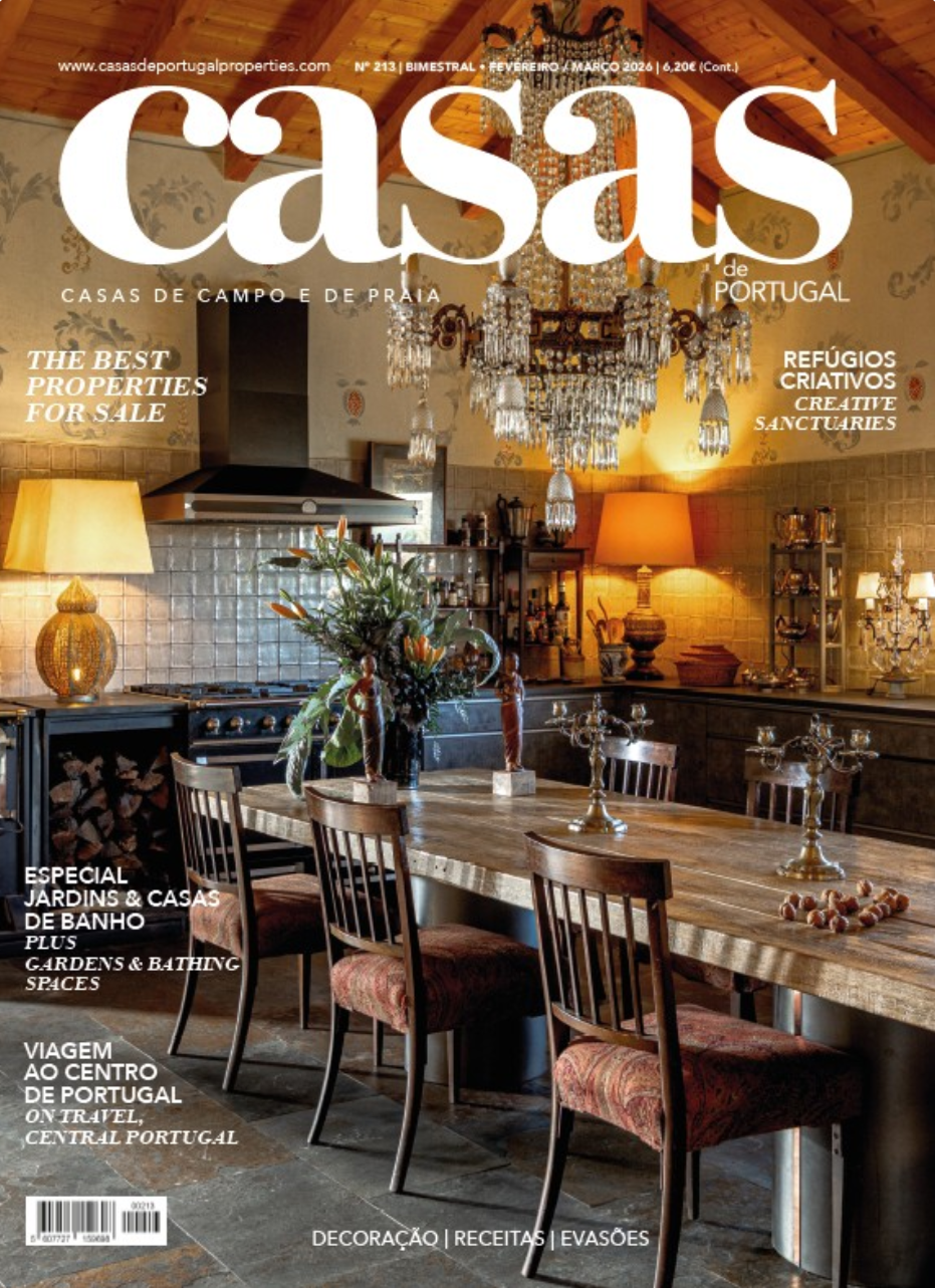 Revista Casas de Portugal Fevereiro/Março 2026 – Douro Wood House