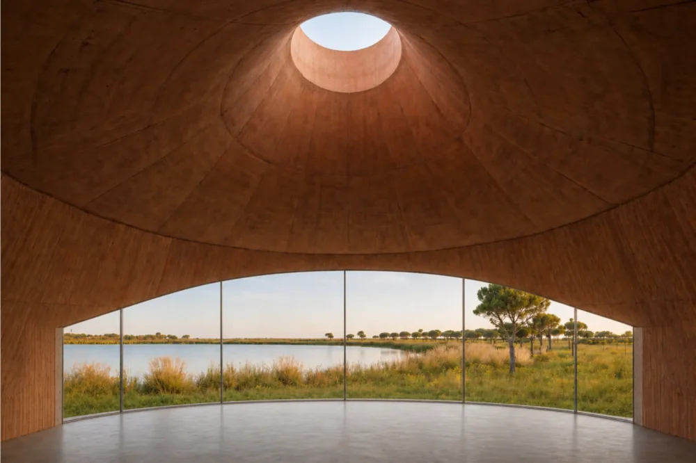 Projeto de Arquitetura de Hotelaria da MJARC Arquitetos na comporta, Portugal