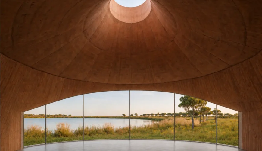 Projeto de Arquitetura de Hotelaria da MJARC Arquitetos na comporta, Portugal