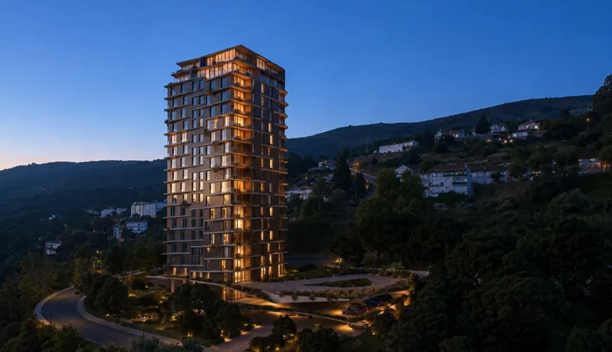 torre green view na covilhã, projeto de reabilitação da mjarc arquitetos