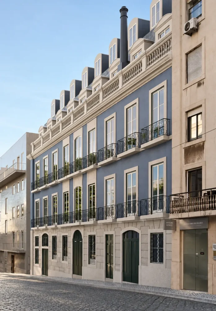 Hotel Chiado à Lisbonne, projet de réhabilitation d'un bâtiment historique par MJARC Architectes